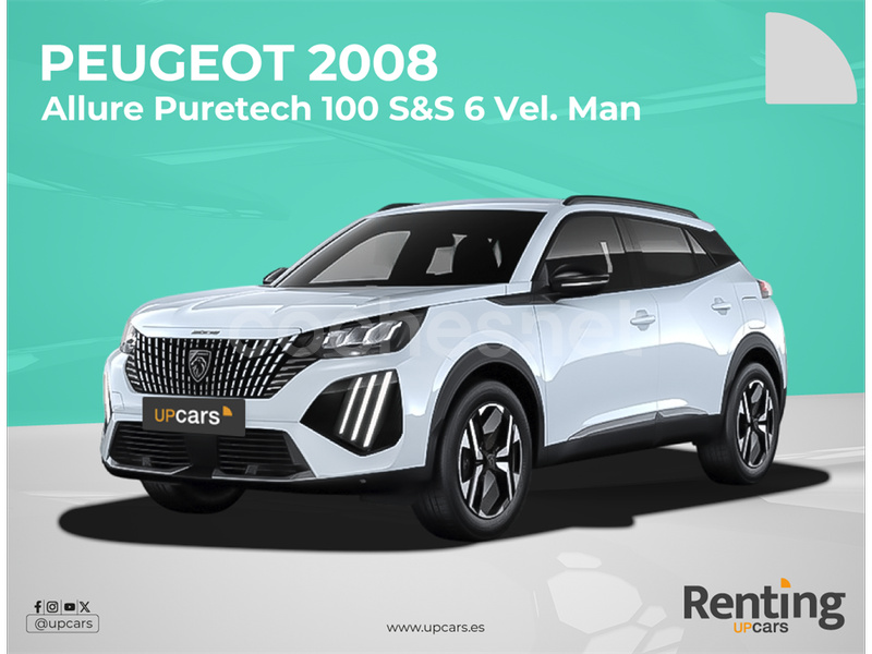 PEUGEOT 2008 Allure Gasolina 100 SS 6 Vel. MAN