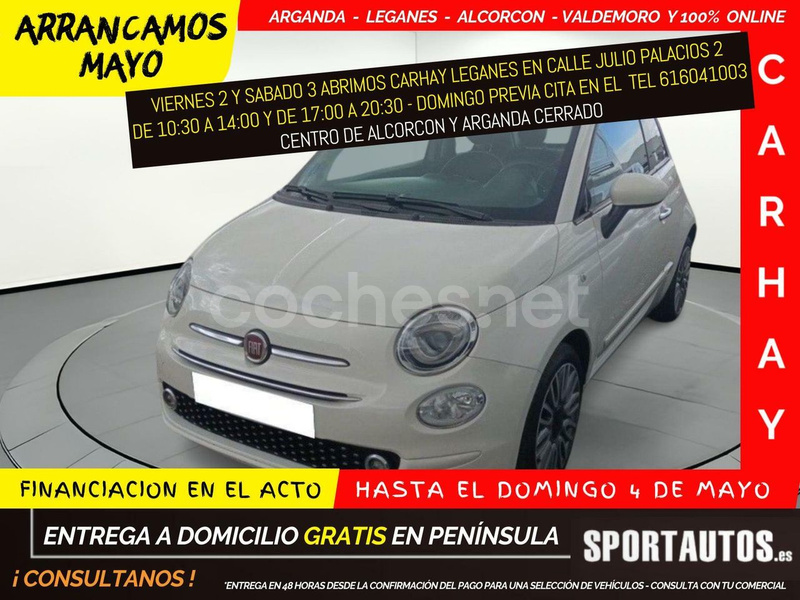 FIAT 500 Lounge 1.2 8v 69 CV GLP