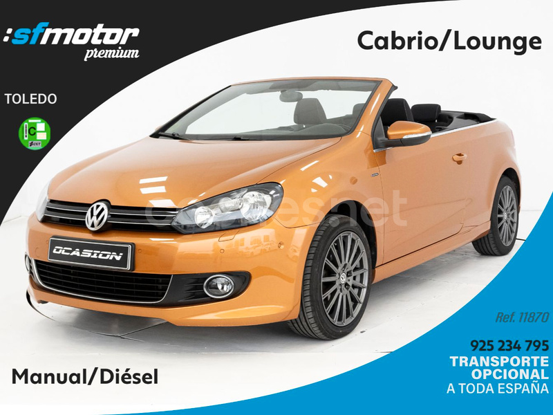 VOLKSWAGEN GOLF LOUNGE CABRIO 2.0 TDI 110 cv