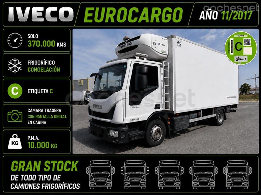 Iveco Eurocargo 100E19 Frigorífico de 2017