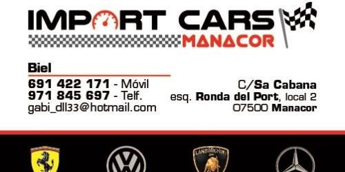 logo de IMPORT Cars Manacor