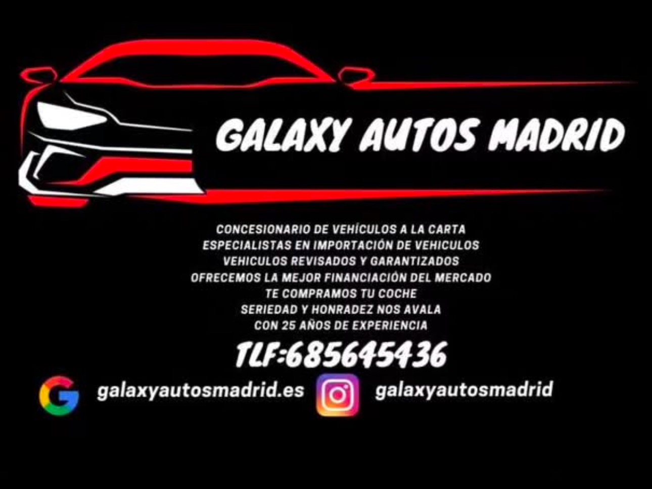 logo de Galaxy Autos Madrid