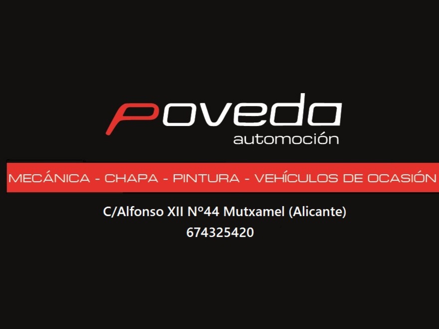 logo de Poveda Automocion Mutxamel