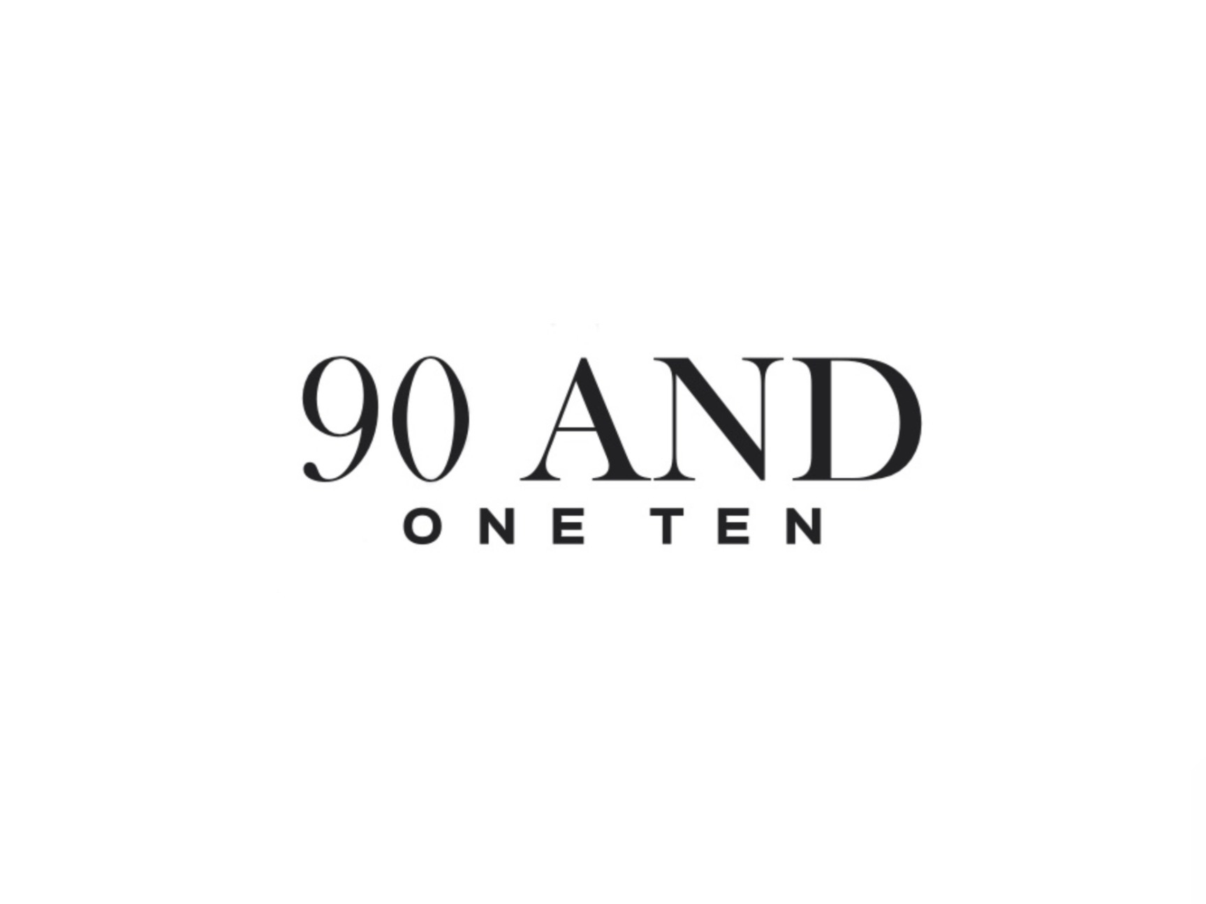 logo de 90 AND ONE TEN