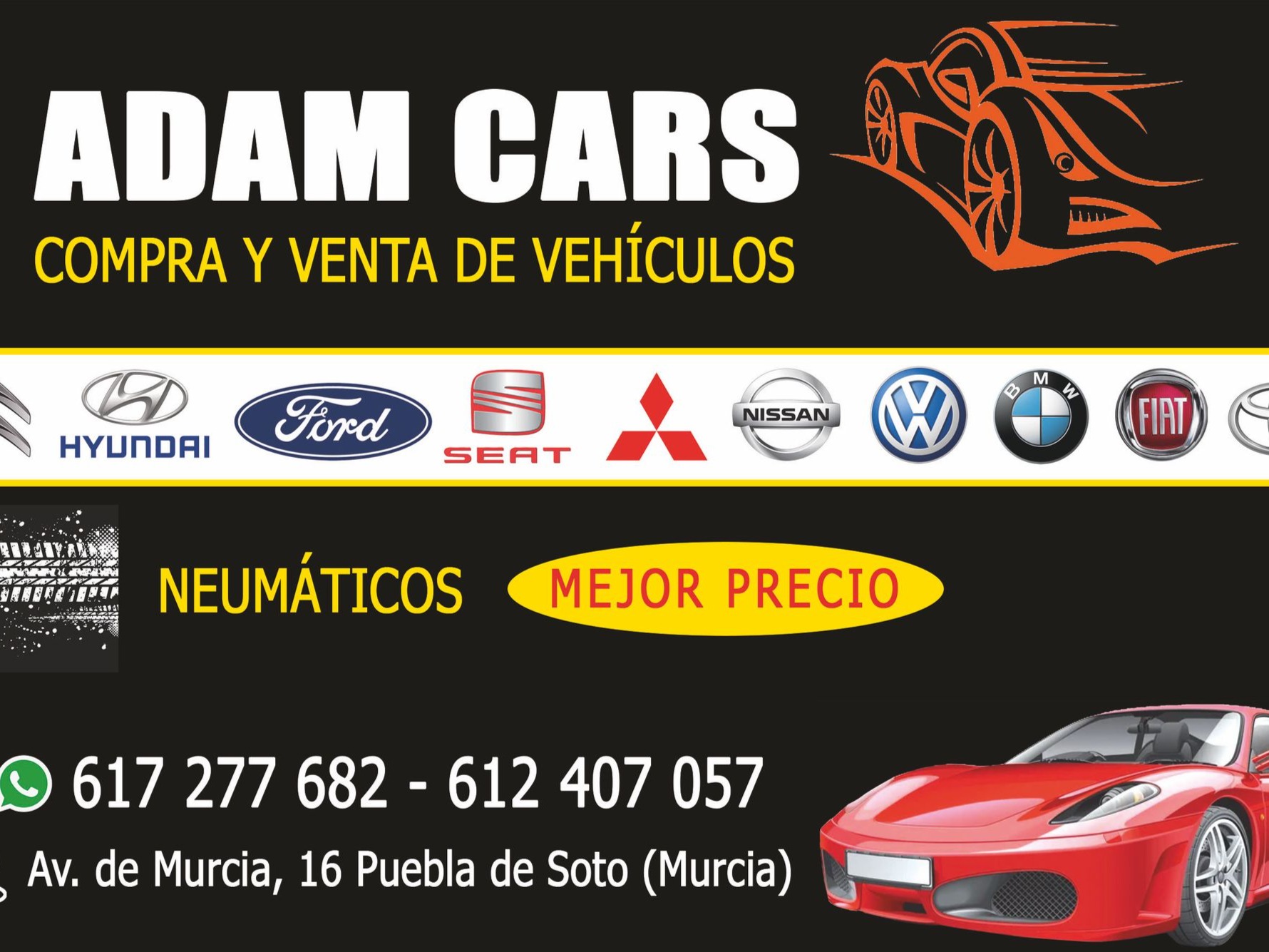 logo de Adam Cars