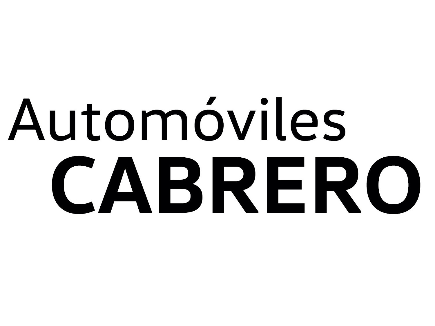 logo de Automoviles Cabrero - Huesca 